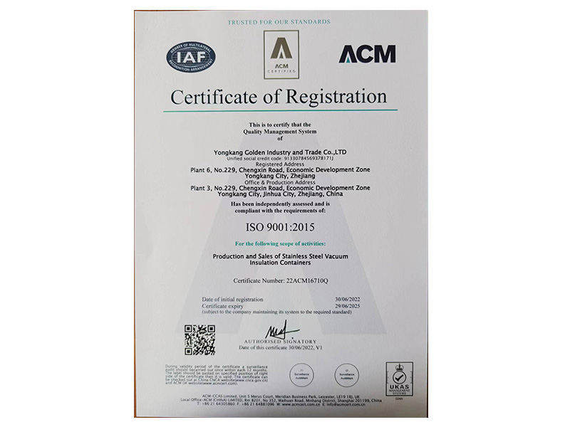 Certificate of Registration